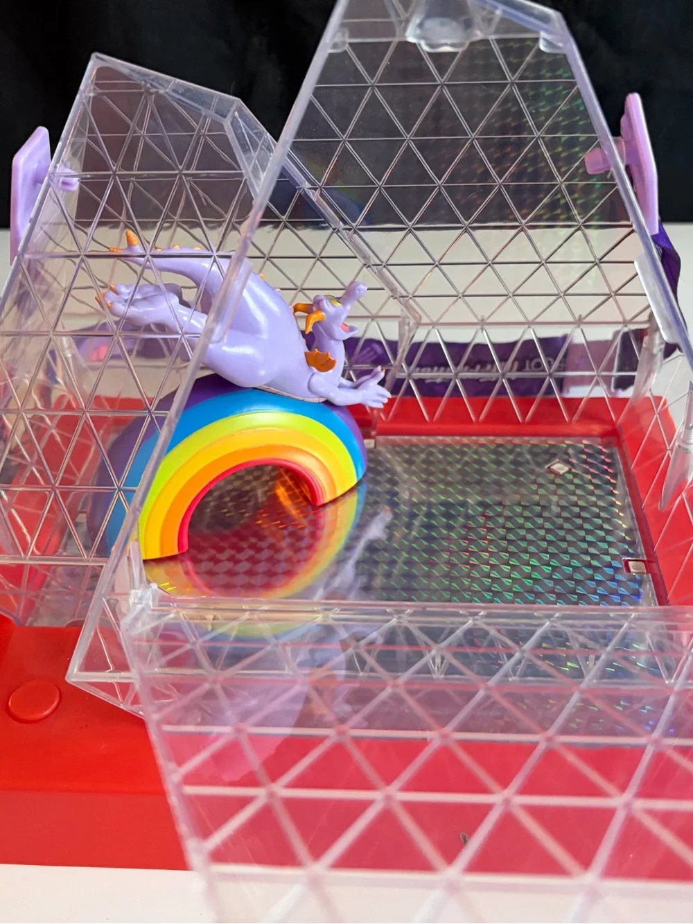 Figment Rainbow Vinyl Epcot popcorn bucket